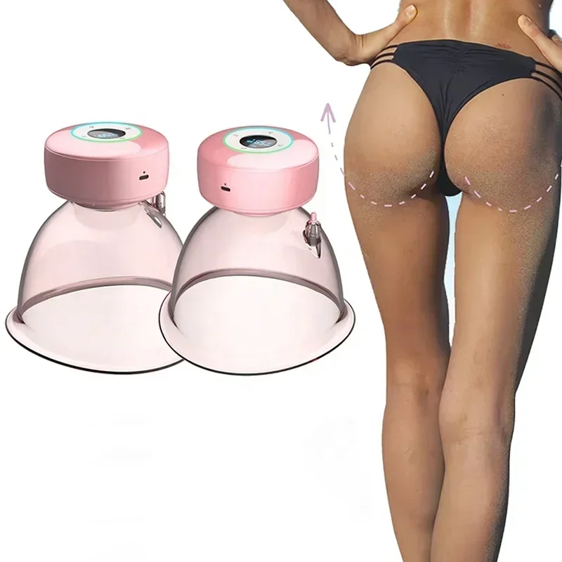 2026/Fitdash Professional Xl Cups Big Breast Suction Pump Enlargement Therapy Butt Lift Vacuum Machine With Buttock Cups