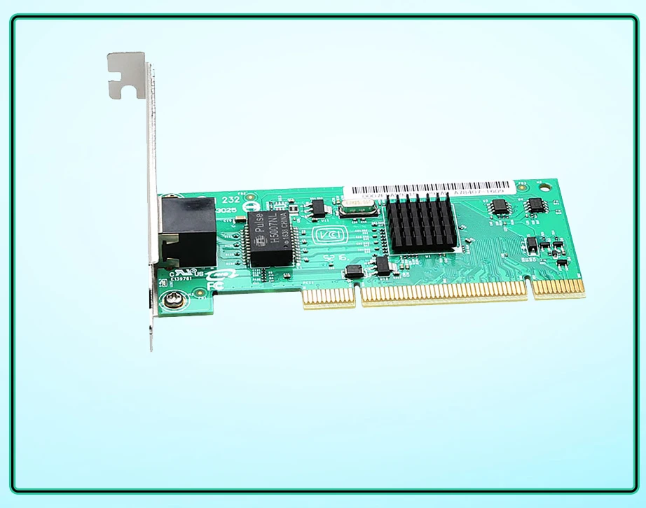 

2 шт. Diewu Intel 82540 PCI для Lan PXE PC Гигабитная бесчернильная сетевая карта