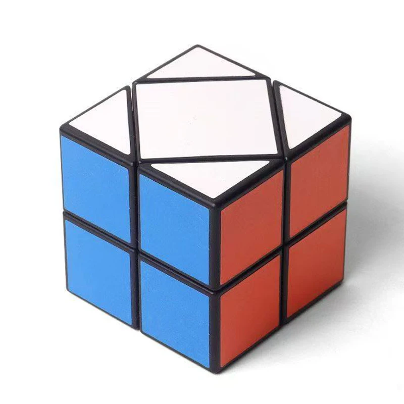 Domino Skewb cubos de velocidad 2x2x2 sensorial silencioso Fidget juguetes para autismo TDAH ansiedad niños adolescentes niños niñas regalos educativos