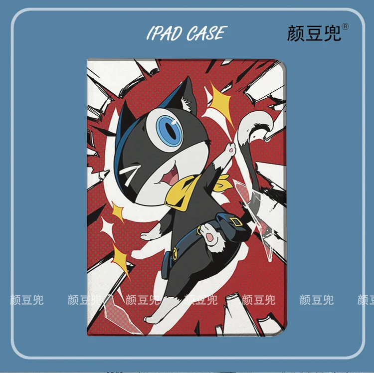 Morgana Persona 5 Anime Cases For iPad Air 4 5 10.9 Mini 5 6 Case Luxury Silicone For Pro 12.9 11 inch iPad 10th Protective Skin