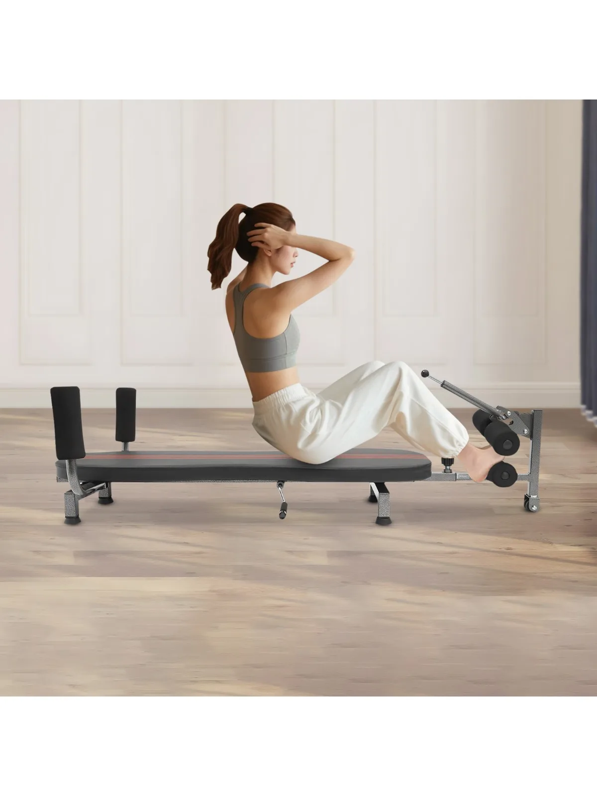 

Back Ligament Stretch Decompression Bench Home Fitness Machine Massage Inversion Table Workout for Up to 330 lbs Weight Capacity