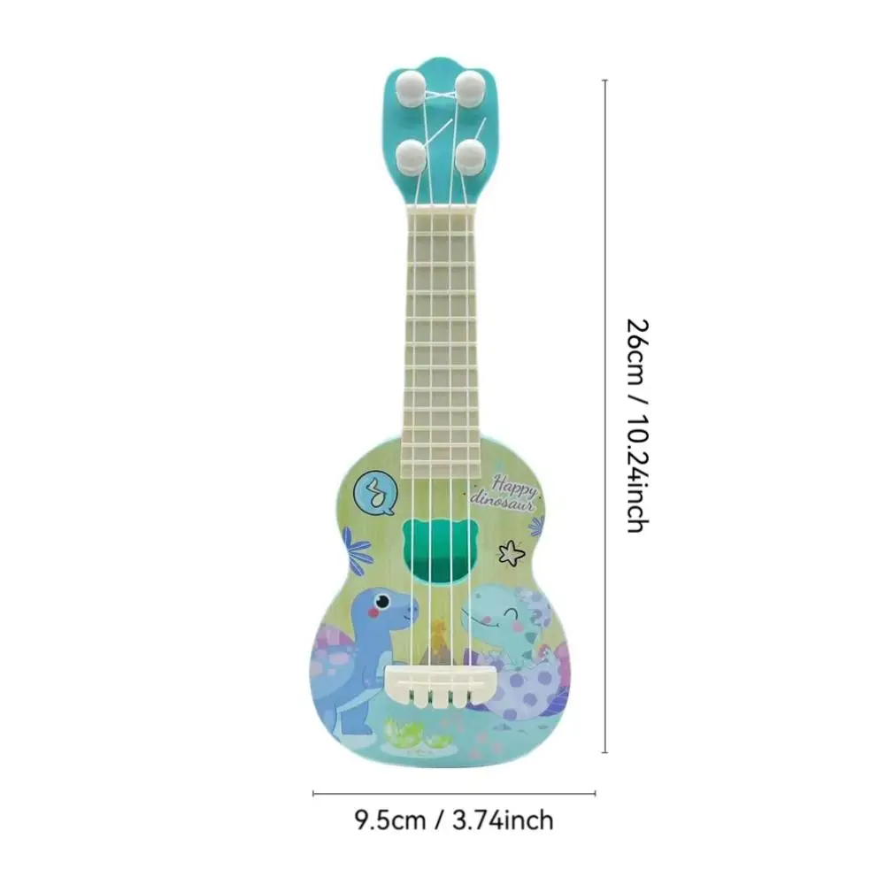 Ukulele de dessin animé pour enfants, mini jouets musicaux créatifs, cadeau pour débutants, instruments de musique, haute qualité