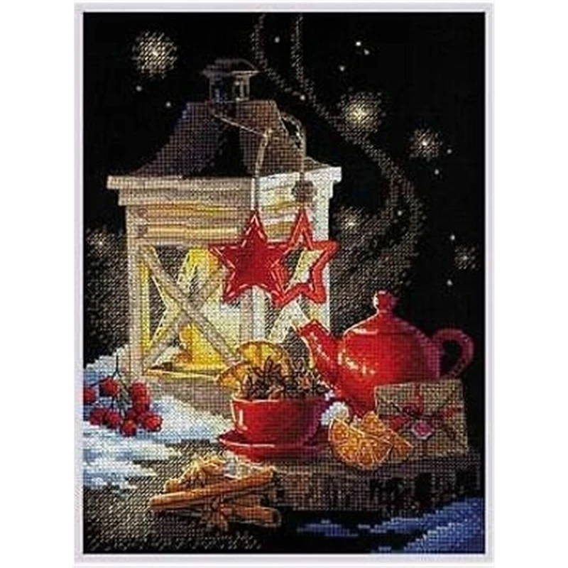 

ZZ6323 Cross Stitch Kits Cross-stitch Kit embroidery Threads for embroidery Set Christmas Hobby embroidery Sets for embroidery