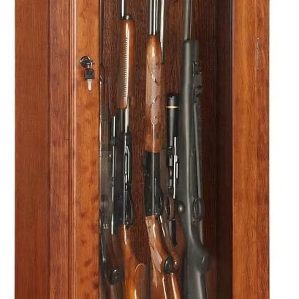 

Secure Tempered Glass Door 8-Gun Safe