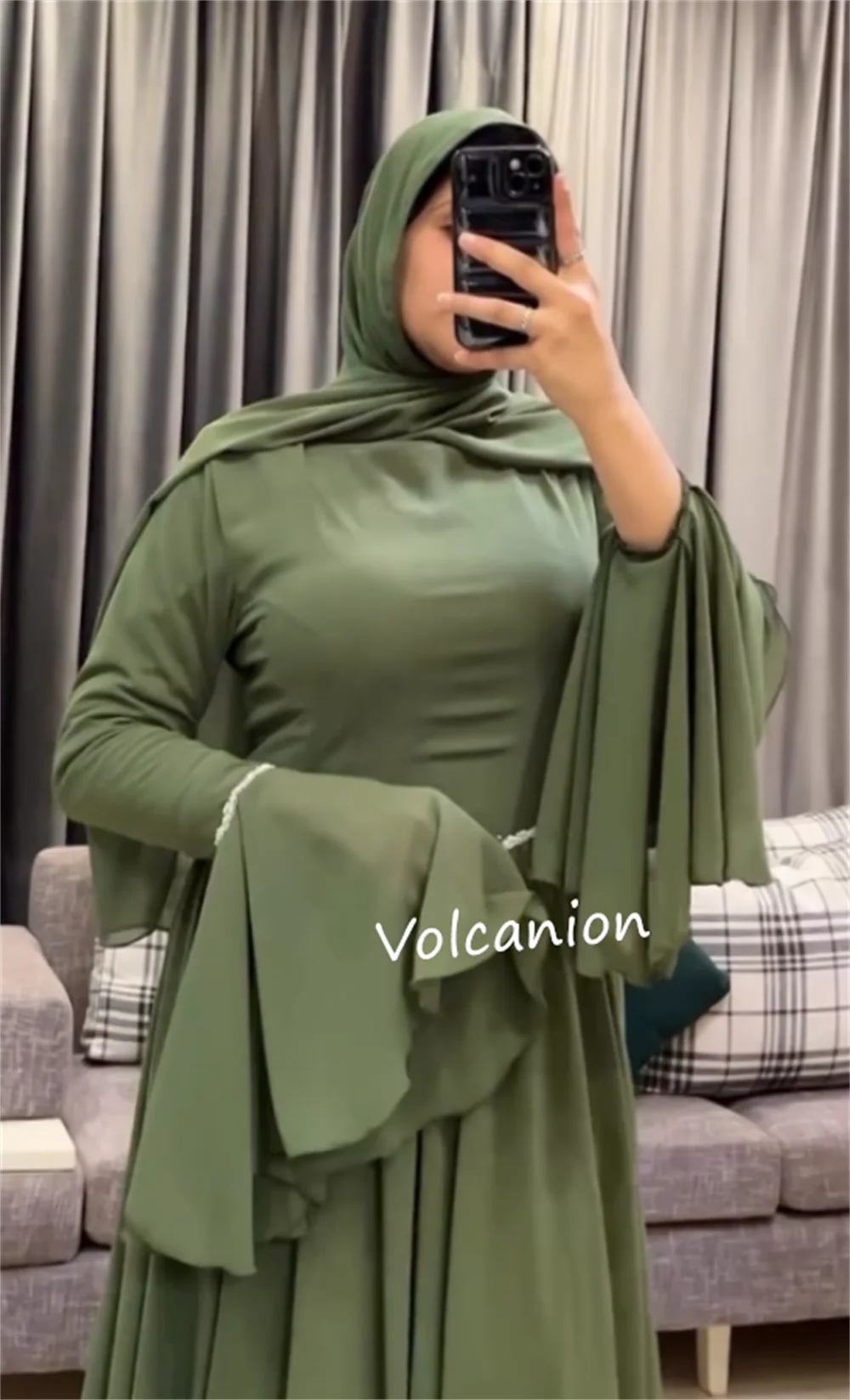 تخصيص الشيفون الطية الديكور ألف خط الياقة العالية فساتين طويلة مناسبة مخصصة كلاسيكية بسيطة رسمية