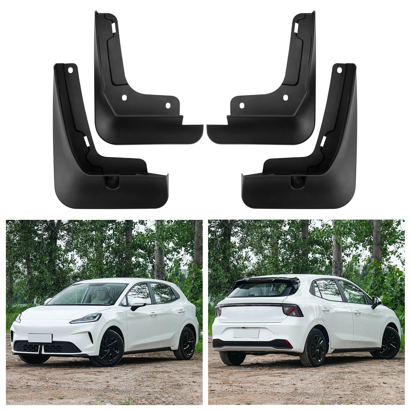 4x Fender for MG 4 MG4 Mulan Hatchback 2026 2027 Mud Flaps Splash Guard Mudguards MudFlaps Front RearStyling Car Accessories 2