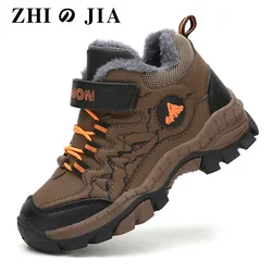 Neue Klassische Schnee Boot Junge Tragen Wider Outdoor Sport Wandern Schuhe Klettern Schuhe Anti Skid Klaue Schuhe Kinder Turnschuhe