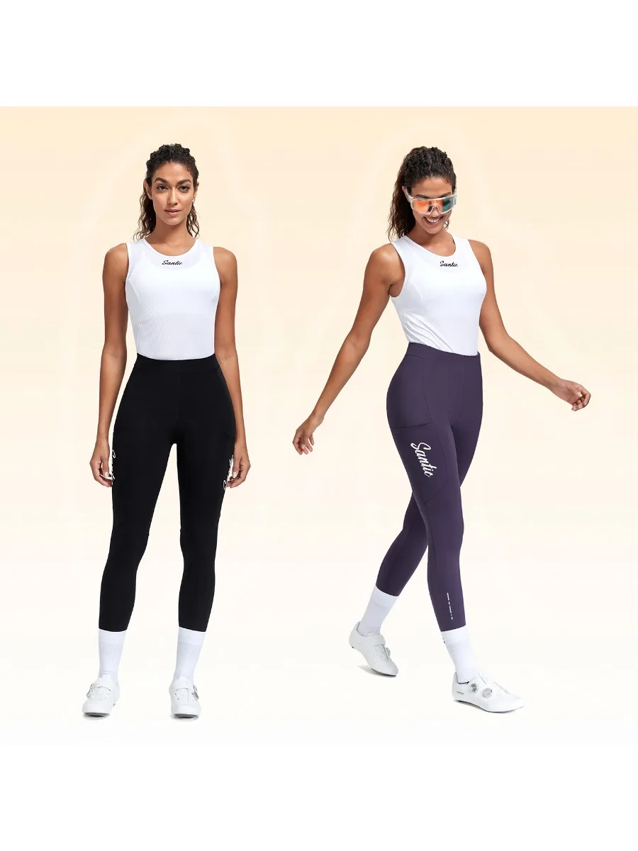 AliExpress Santic Ccyling Pants Women's Spring and Autumn Breathable Elastic Cycling Highway Mountain Cycling Pants TL25C04287