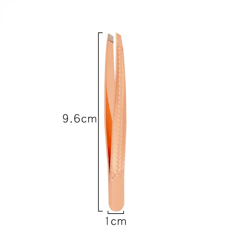 1Pcs Eyebrows Tweezers Trimmer Professional Beard Eyelash Brow Hair Removal Plucker For Face Makeup Tool Man Or Women\' Bag