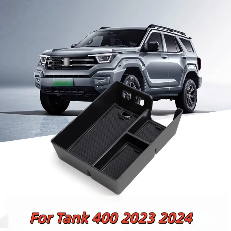 Car Central Control Armrest Box Storage Box For Tank 400 2023 2024 Car Storage Organizing Accessories