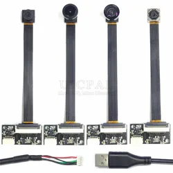 New OV5640 USB Camera Module UVC Drive-free to 5Pin USB Cable for Android WIN XP 7 8 1066 120 160 Degrees Auto Focus HD 5MP