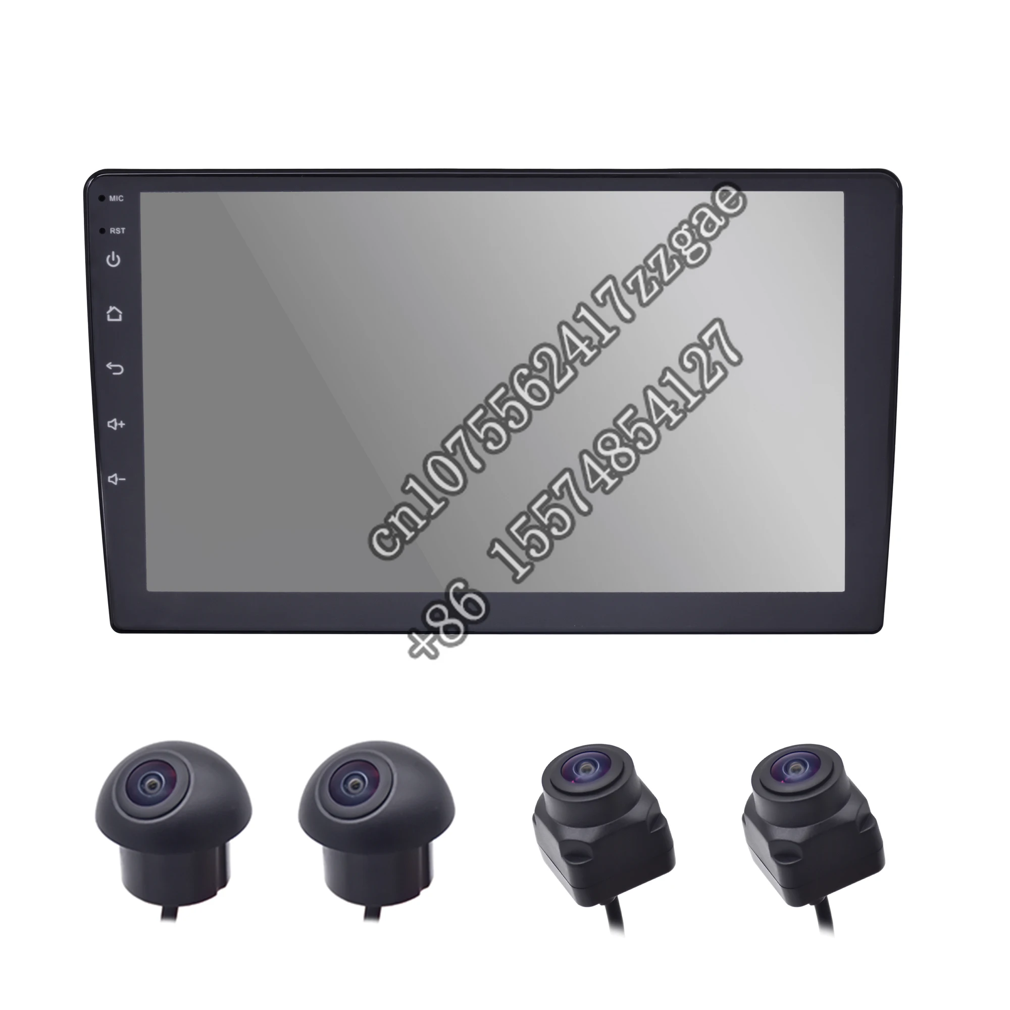 Auto Electronics Waterproof 360 Degree ing System Universal Android Auto Accessory Car Dvd Player with Night Vision