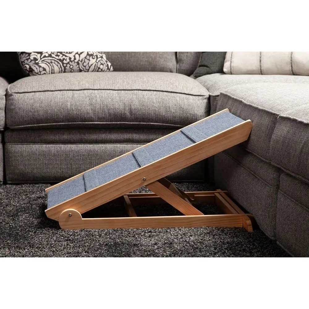 

Pet Sturdy Non-Slip Stand - Supports Up to 150 lbs, 6 Height Levels, Foldable for Easy Storage, Reaches 24.68 Tall