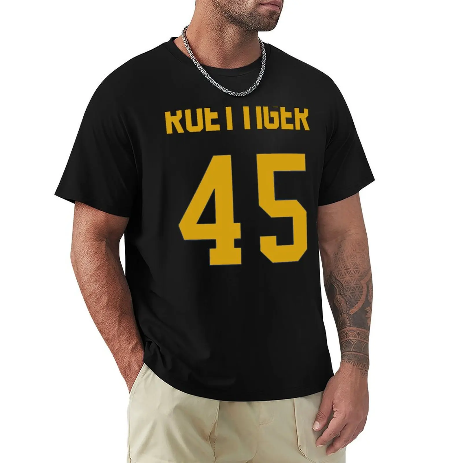 

Rudy T-Shirt graphics oversized graphic tee mens cotton t shirts
