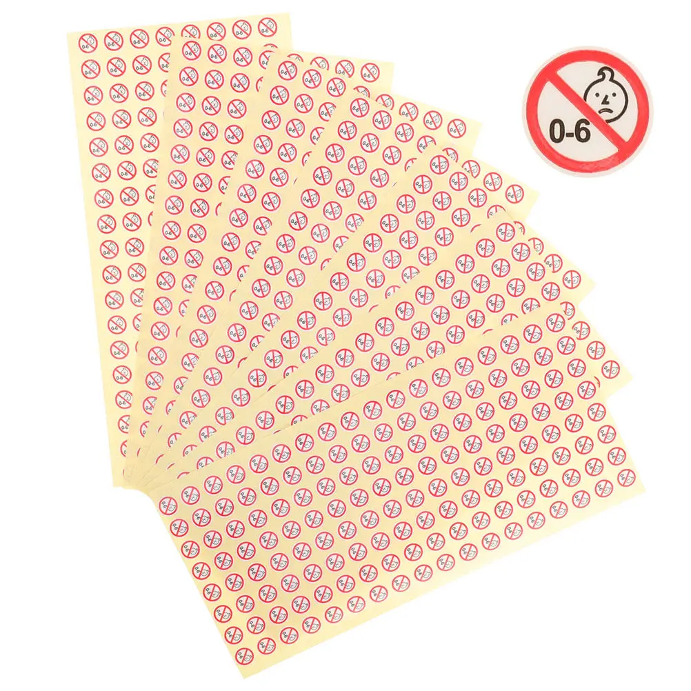 500 pcs Stickers Adhesive Labels Halloween Christmas New Year Easy Peel Stickers Early Childhood Education Sticker Self