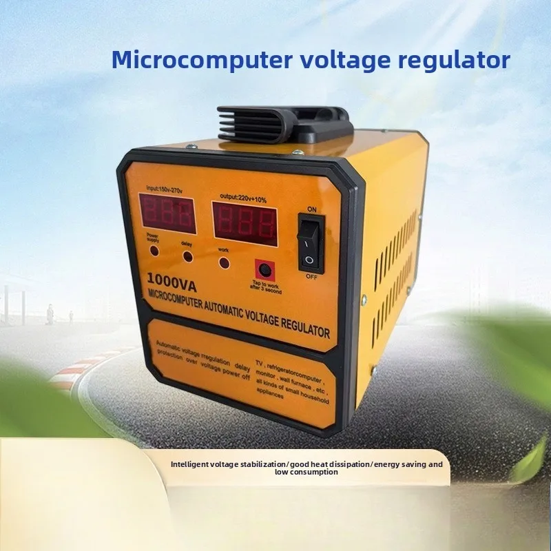 2026 Automatic Voltage Regulator Dual Digital Display For Shop Equipment Export Africa Southeast Asia