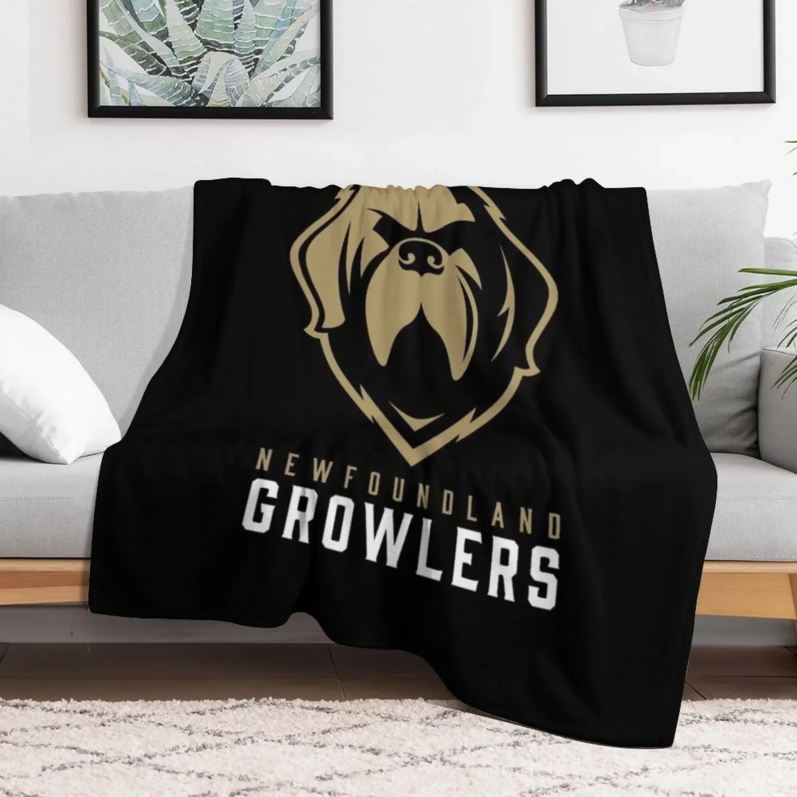 Newfoundland Growlers Throw Blanket Soft Beds Decorative Sofa Blankets Sofas Of Decoration Blankets