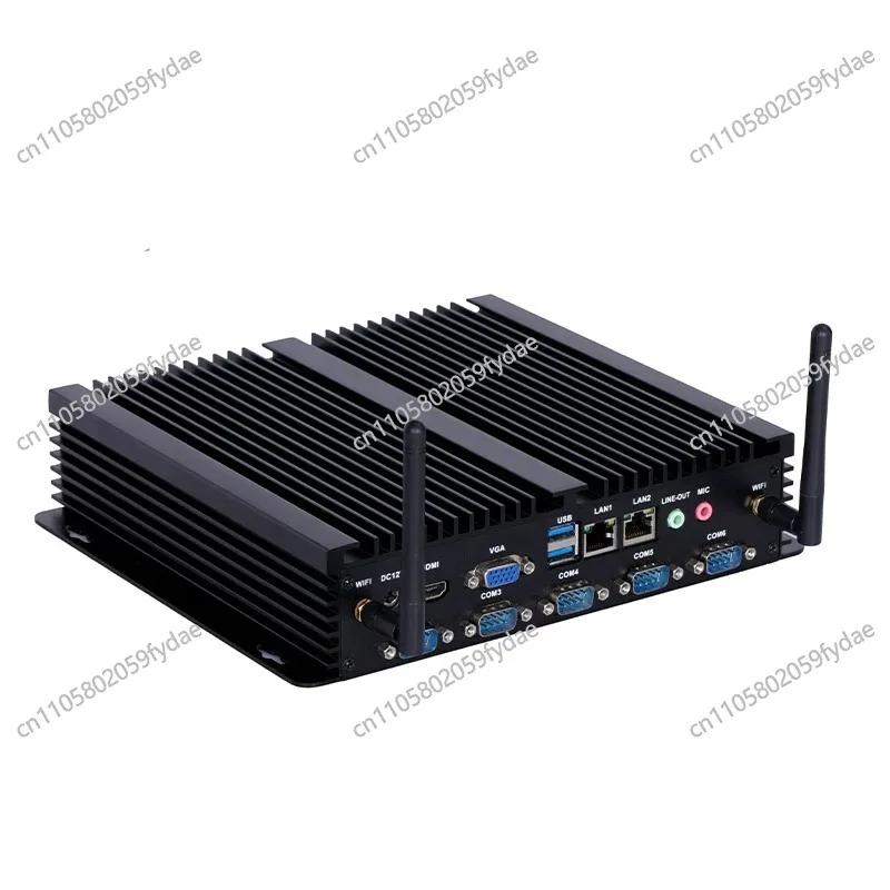 Quad-core i5-4200u industrial control computer fanless 6COM embedded industrial host 4th generation I5 mini PC