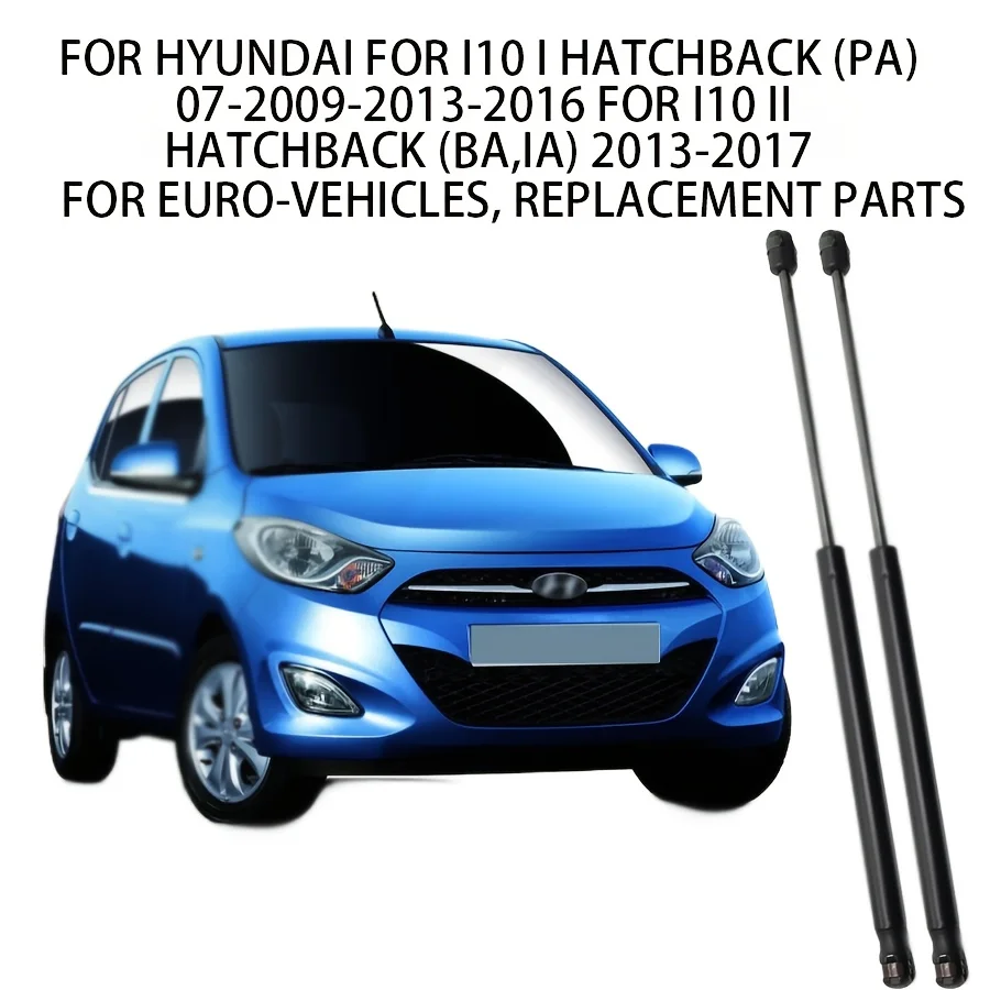 2 قطعة 817700X000 التمهيد الخلفي الباب الخلفي دعامات الغاز لشركة هيونداي I10 I HATCHBACK (PA) 2007-2016 لـ I10 II HATCHBACK (BA,IA) 2013-2017