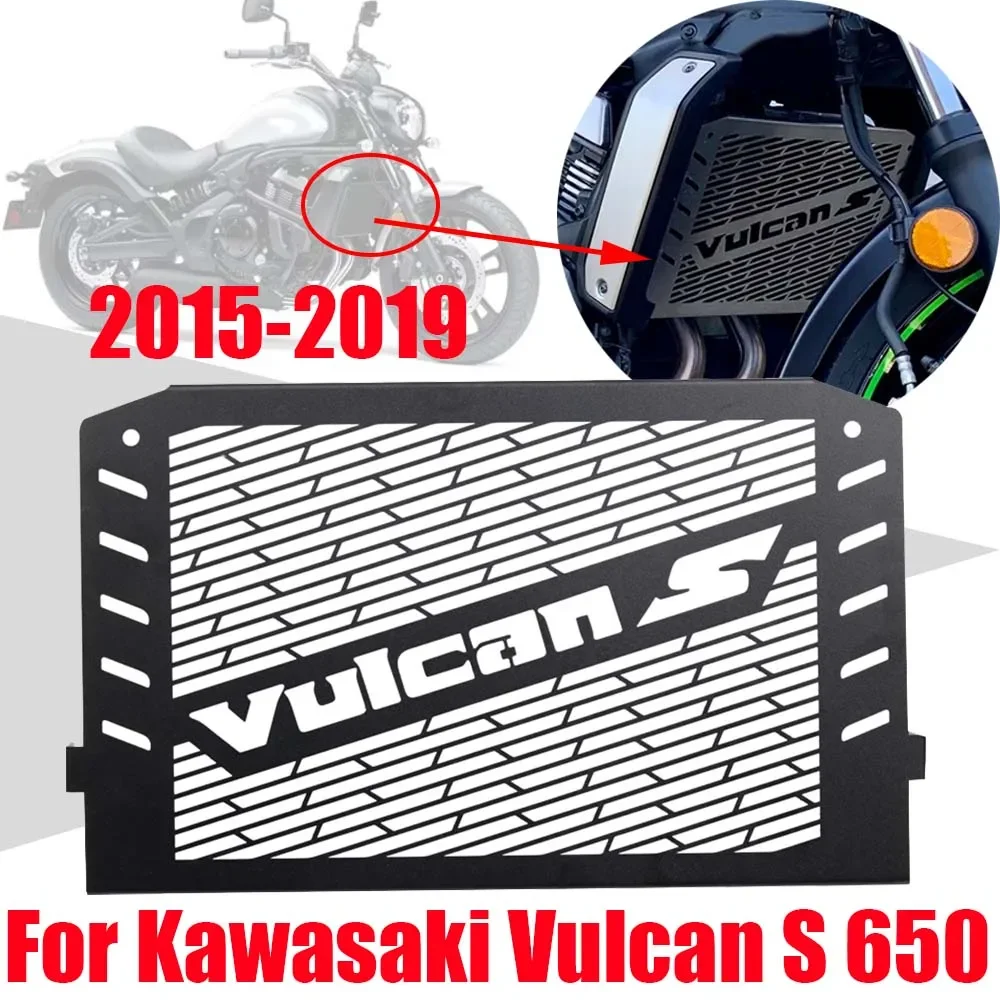 

Motorcycle Radiator Grille Guard Protector Grill Cover For Kawasaki Vulcan S 650 S650 VN650 VN 650 2015 - 2019 2018 Accessories