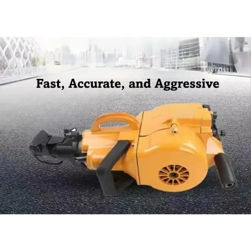 

Small Rock Drill Internal Combustion Pickaxe Handheld Motorcycle Bull Head Impact Crushing