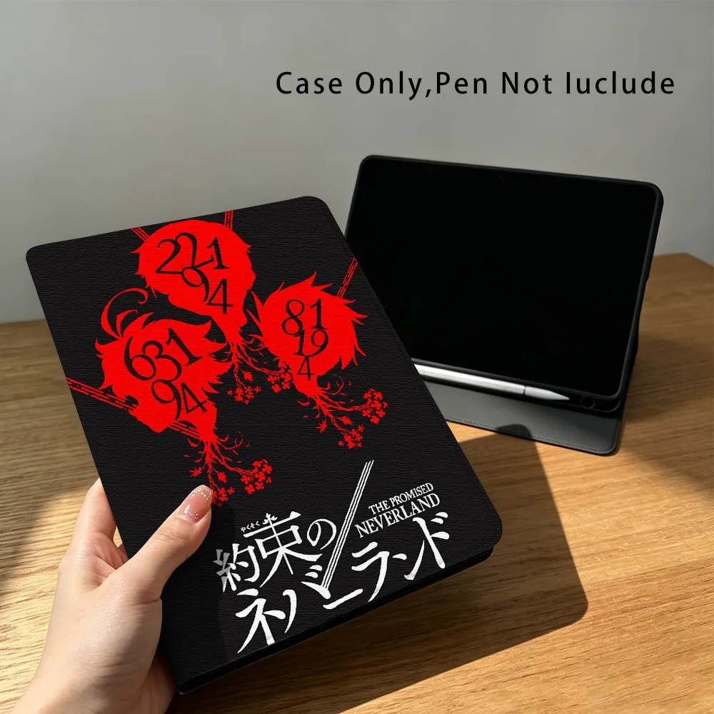 The Promised Neverland For Xiaomi Poco Redmi Pad 8 2 4 5 6 6S 7 7S SE Pro 14 11 11.2 12.1 12.5 Inch Tablet Case Fashion