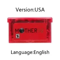 Mother Series GBA Game Cartridge 32 Bit Video Game Console Card Mother 1 2 3 USA/EUR/ESP/FRA Version Gray Red Shell for GBA NDS image 3