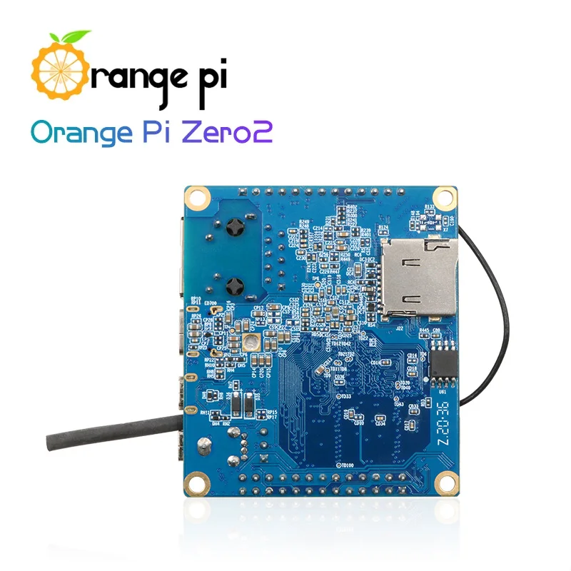 Orange Pi-Puce Allwinner H616 ontari2 avec boîtier ABS, alimentation de type C, fonctionne sous Android 10, UbunaryDebian OS, carte unique, 1 Go, 5V, 3A