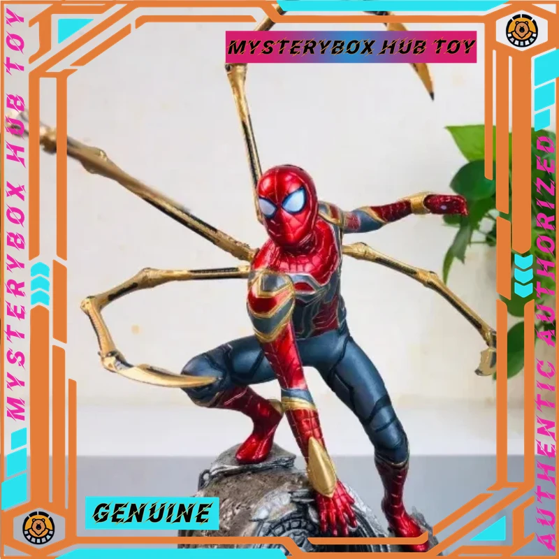 

New 17cm Action Figure Superhero Spider-Man Anime Figurines Collection Mini Model Toys Movie&Comic Merchandise Kids Gifts