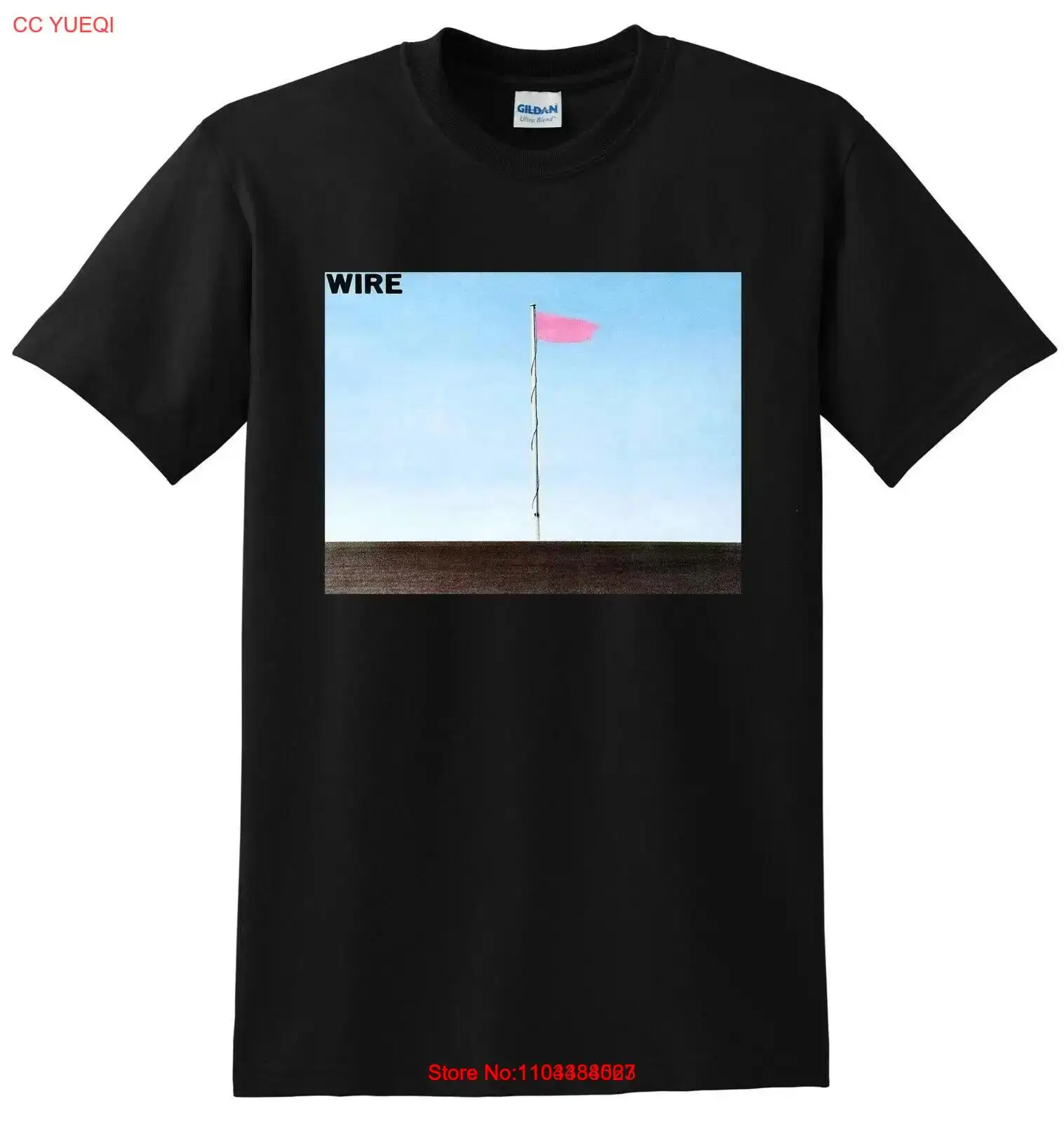 

WIRE T SHIRT pink flag vinyl cd cover SMALL MEDIUM LARGE XL