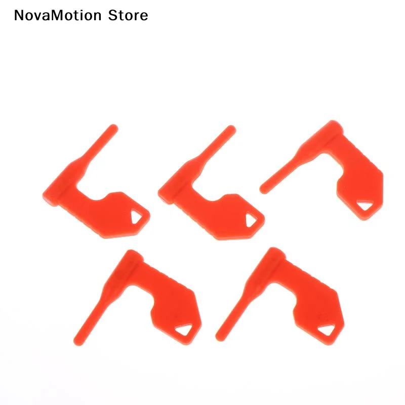 [NM]6Pcs Chamber Safety Flags Multi-Functional Orange Sturdy Flags Universal Hunting Accessories[NM]