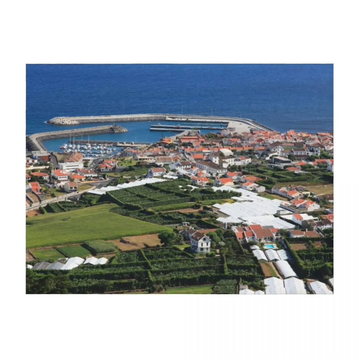 

Vila Franca do Campo, Azores Throw Blanket Sofa Flannels Polar blankets ands Blankets