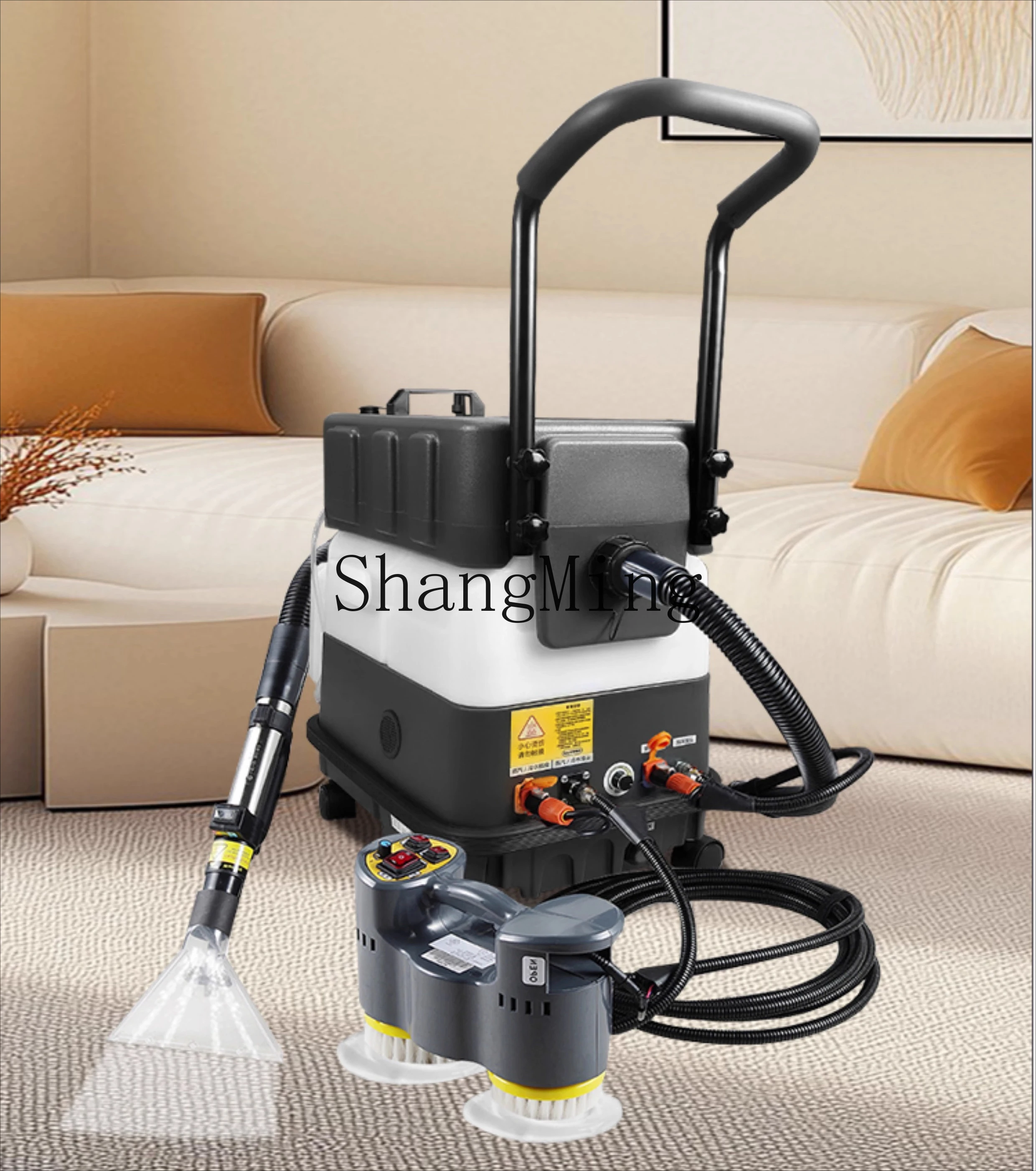 Maszyna do czyszczenia dywanów ZYY, parowa maszyna do czyszczenia sof, zintegrowana odsysająca, bezpłatne demontaż i mycie.
