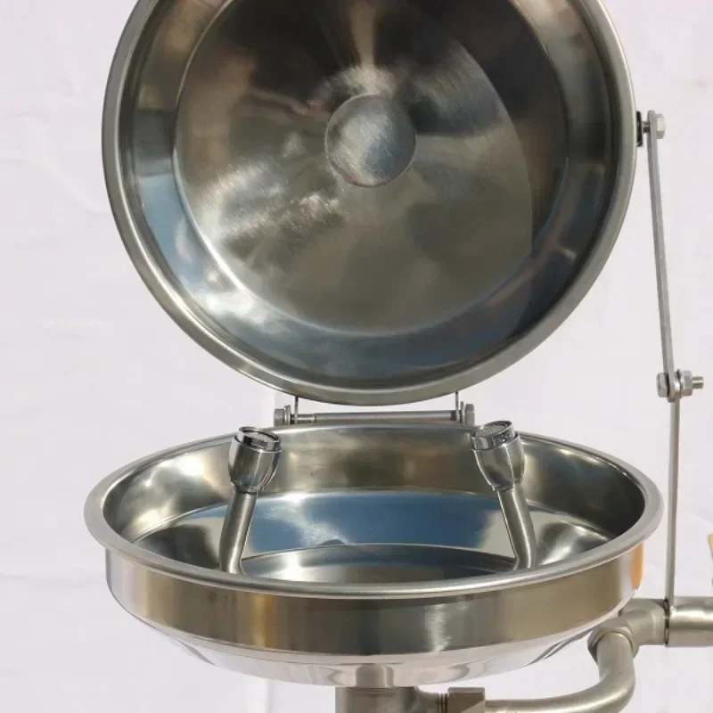 

Hot sales Wall mounted 304 stainless steel flip eye wash machine Btg12 304ABS anti-corrosion coating eye wash machine