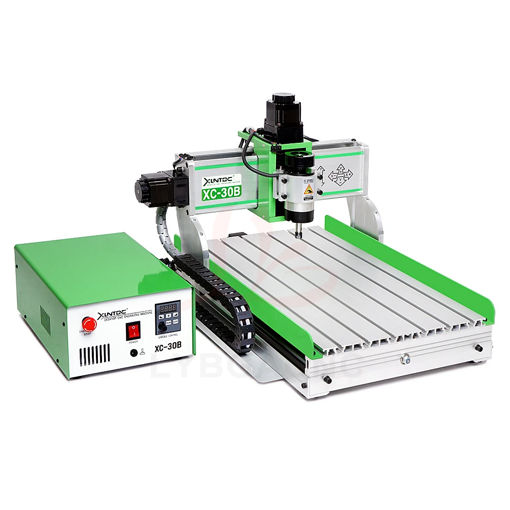 

XC-30B CNC Engraving Machine 385X275mm USB Interface 3axis 4axis 320W DC Brushless Motor Engraver Milling Machine CNC Router