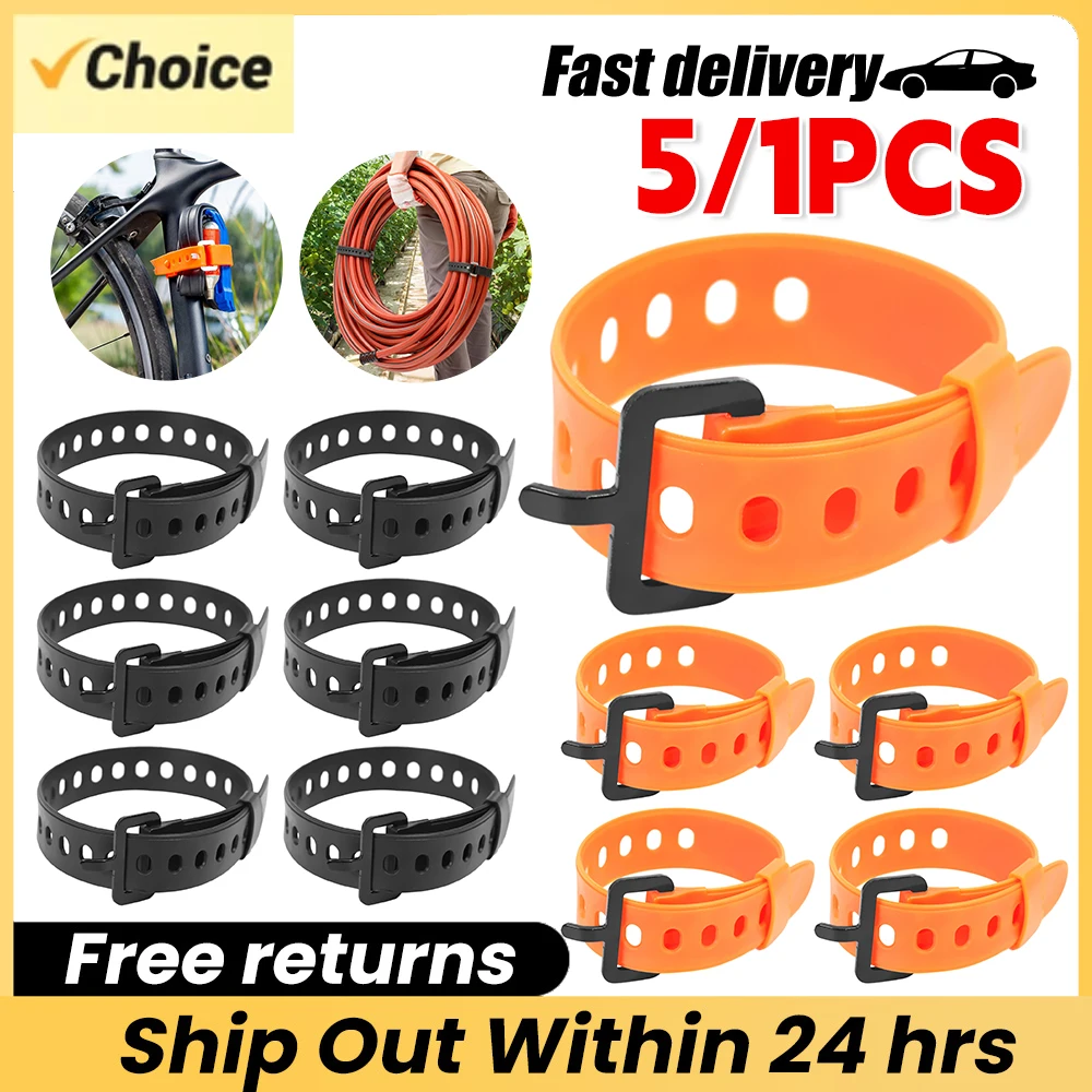 Outdoor Multi-functional Ties Rubber Luggage Cargo Ties Convenient Elastic Free Adjustment for Travel Camping Hiking