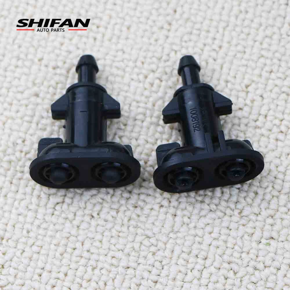 2pcs LR015359 LR015358 Front Left Right Headlight Washer Jet Sprayer For Land Rover Range Rover Sport Washer Nozzle 2010-2013