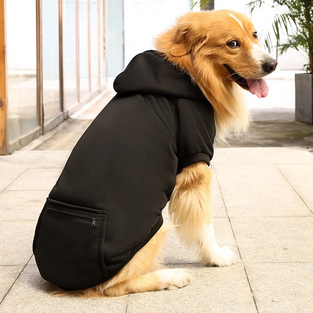 Dog Hoodies Fall Dog Puppy Sweatshirt Soft Warm Sweater Winter Hooded Clothes for Small Medium Large Dogs Cats