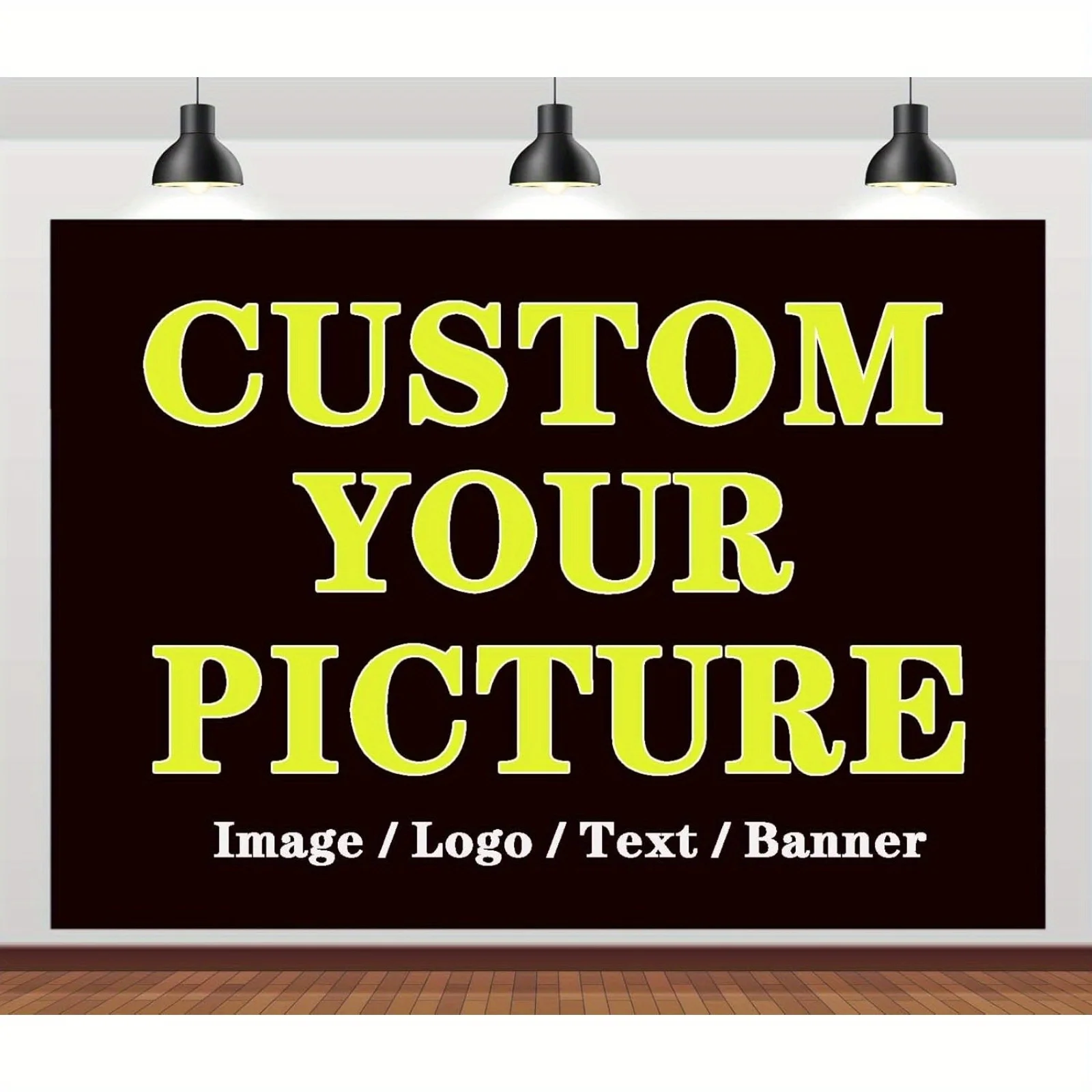 Custom Multi-Size Photo Backdrop Personalized Polyester Banner, Upload Your Image, Durable Photography Background Unique Gift