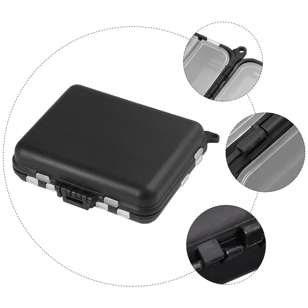 

Fishing Lures Storage Box Light Portable Plastic Compartments Organizer For Hooks Baits Tackle Container Case