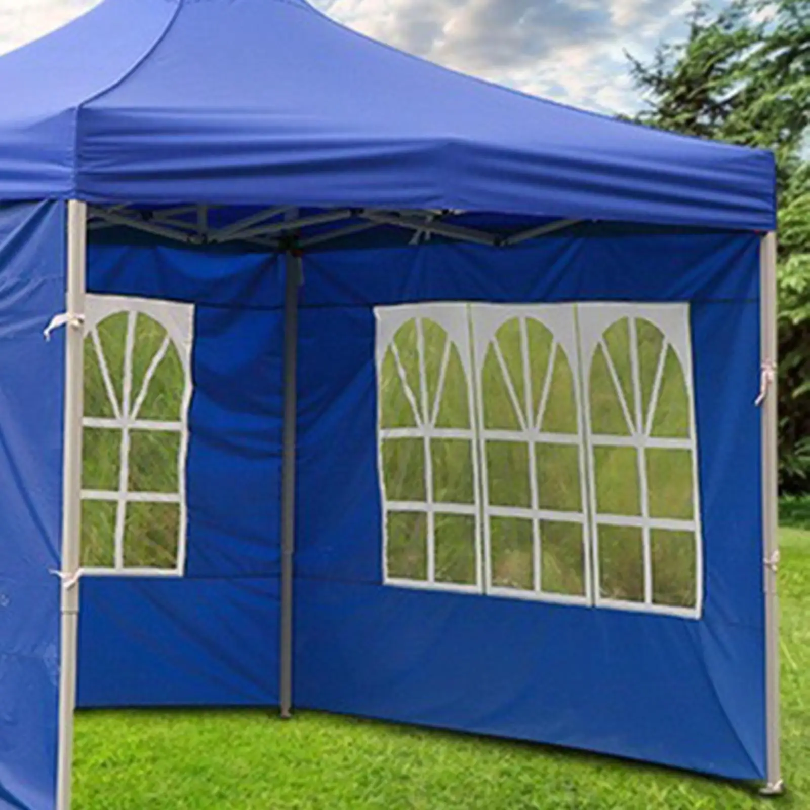 Imagem -03 - Mesh Side Wall Gazebo para Camping Canopy ao ar Livre Tenda Verde 3x2m 1x