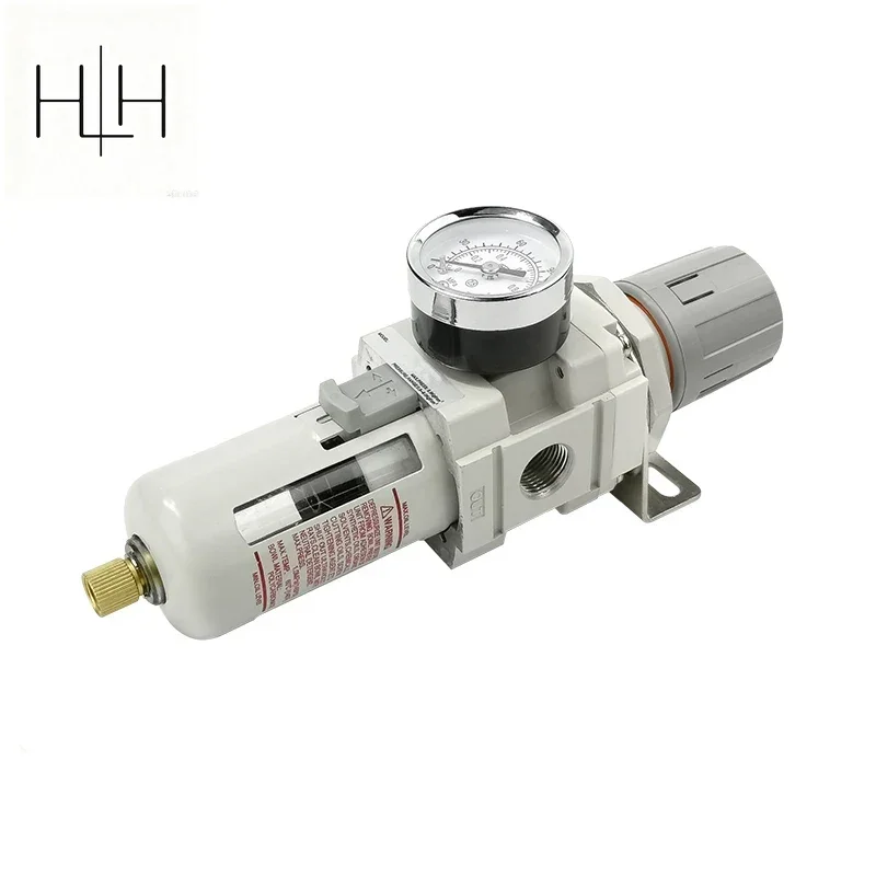 HLH AW5000-06 AW5000-10 AW4000-04 AW4000-06 Air Oil Water Seperator Controller Pneumatic Pressure Regulator Compressor Filter
