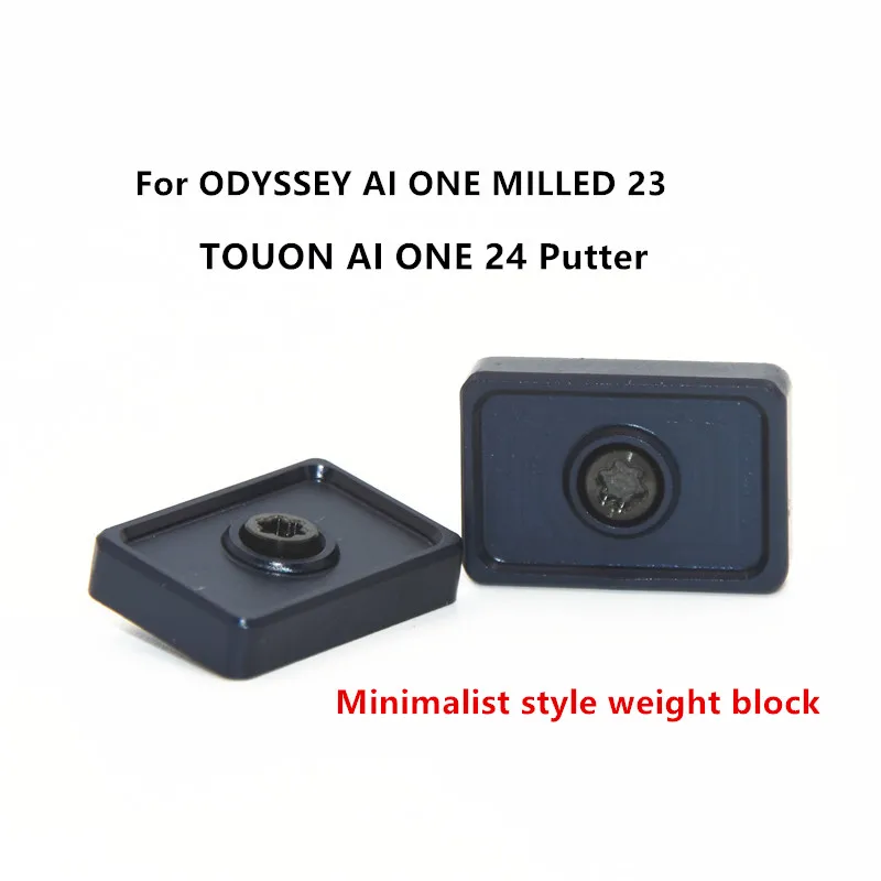 Compatible with golf clubs ODYSSEY AI ONE MILLED 23/TOUON AI ONE 24 putter minimalist style weight block