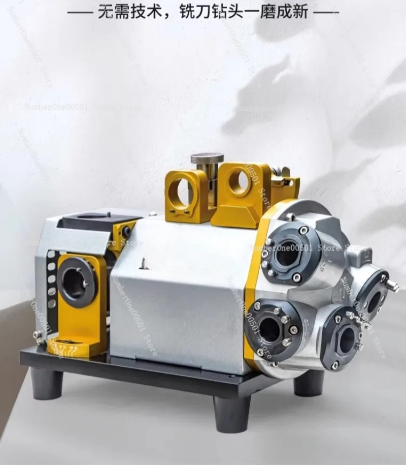 GD-1213 Precision End Mill Drill Bit Sharpener Combo Grinder Dual Purpose Sharpener for Tungsten Steel Drill