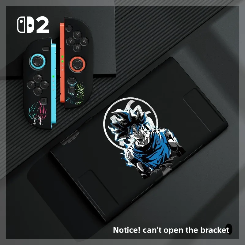 Dragon Ball Switch2 Schutzhülle für Nintendo Switch2 NS2 Spielkonsole Controller TPU Drop-proof Dekorative Haut Abdeckung Geschenke