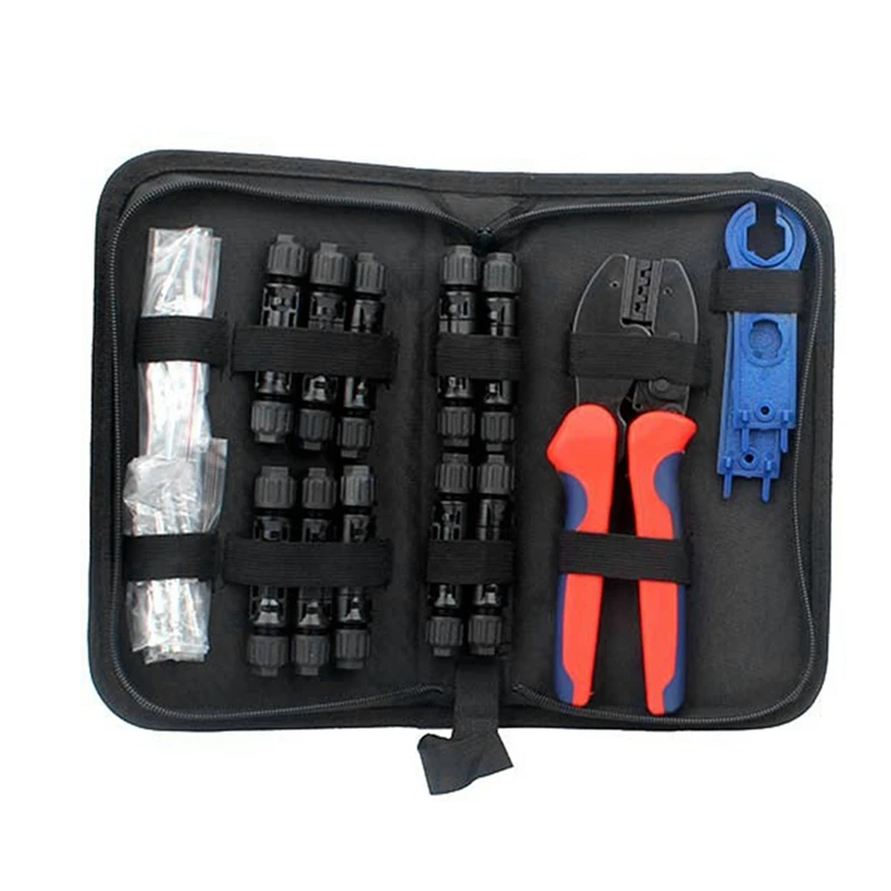 

LY-2546B Wire Clamping Terminal Pliers Cold Pressing Terminal Kit Solar Crimping Tool Kit Spare Parts Accessories