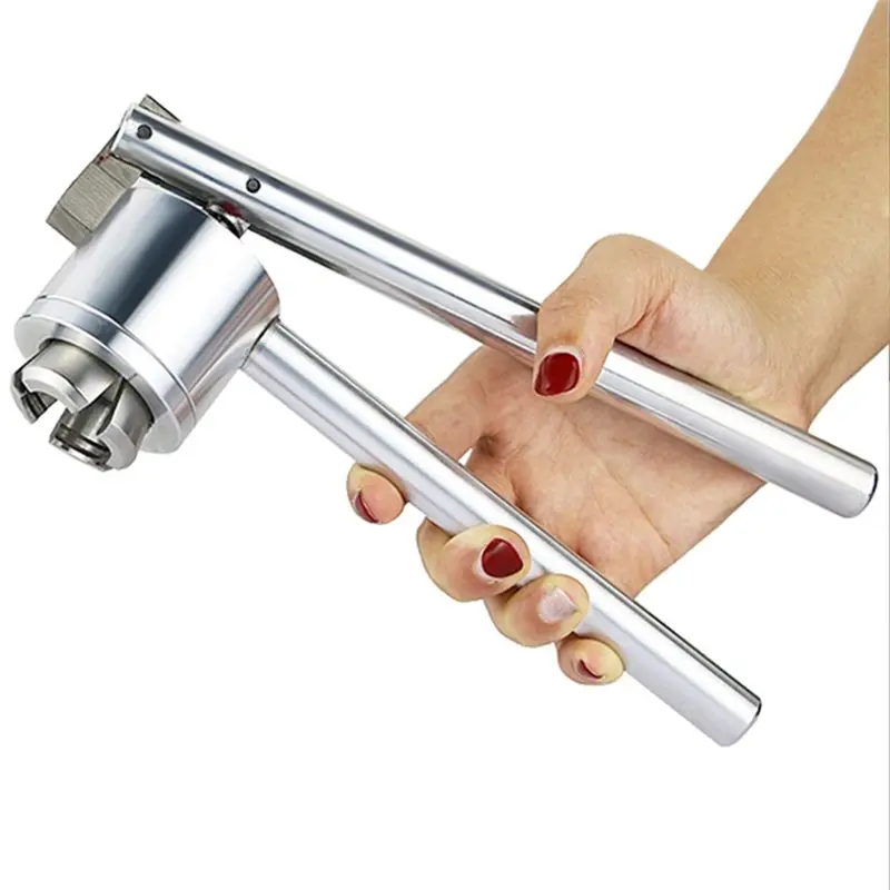 ABGE-Stainless Steel Manual For Vial Cap Crimp Sealing Machine, Flip Off Design Tool For 13Mm Aluminum Plastic Closures