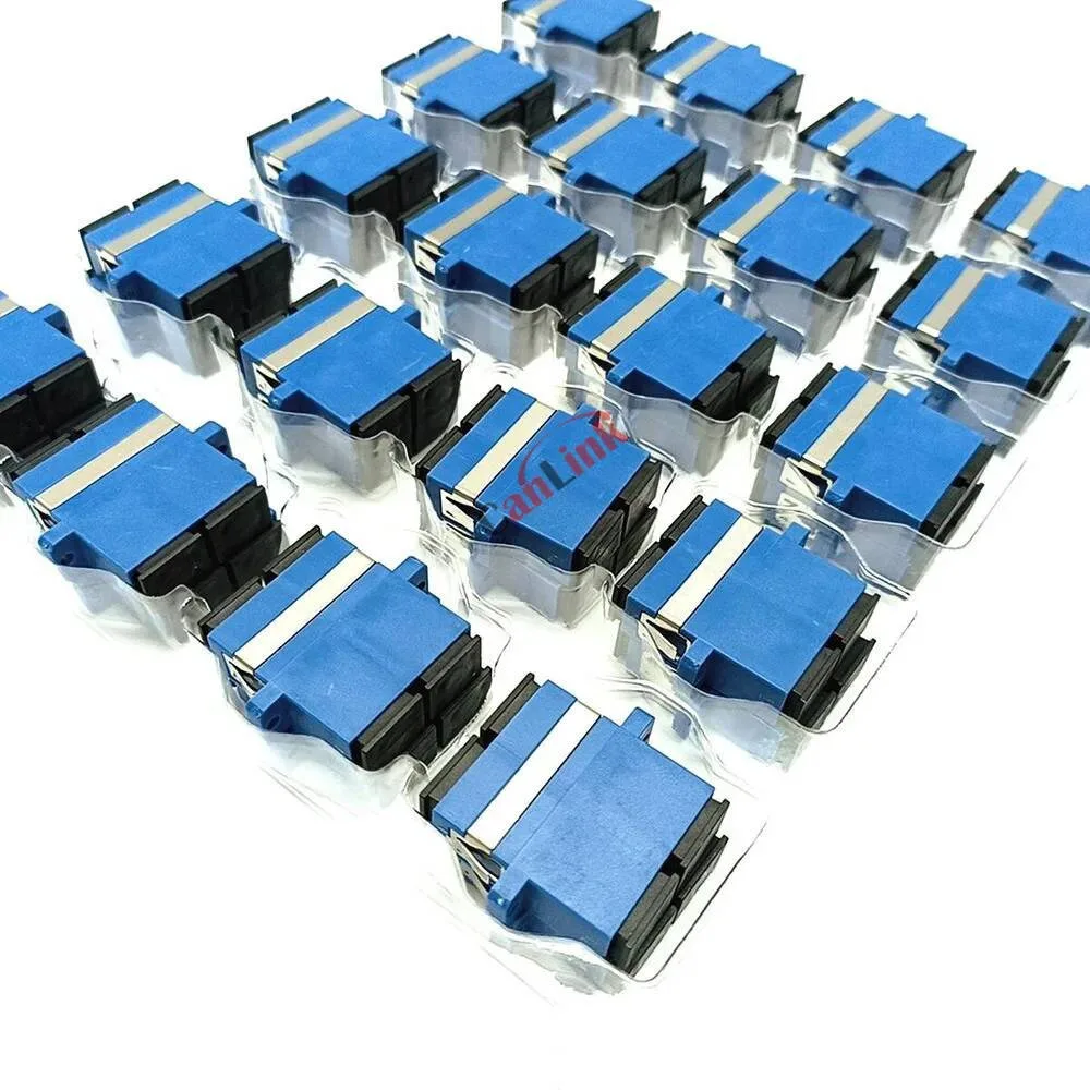 

Оптоволоконный соединитель FTTH Волоконно-оптический фланцевый кабель SM Fiber Simplex Ftth SC-APC/UPC Дуплексный оптический адаптер SM Фланцевый адаптер