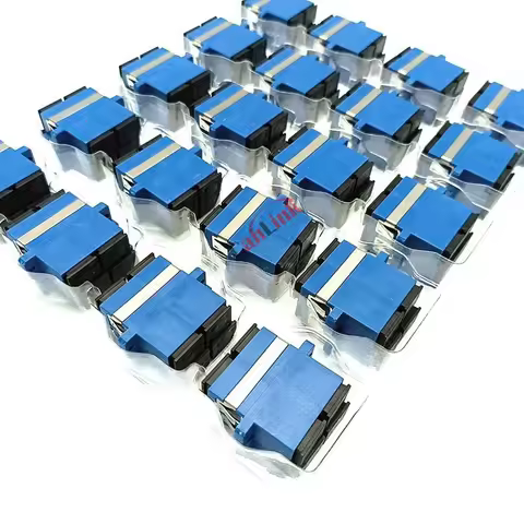 Fiber Coupler FTTH Fiber Optical Flange Cable SM Fiber Simplex Ftth SC-APC/UPC Duplex SM Optic Adapter Flange Adaptor