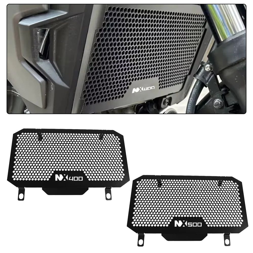 

Motorcycle Radiator Guard Accessories For HONDA NX500 NX400 2024 2025 2026 Radiator Grille Guard Cover Protection NX 500 NX 400